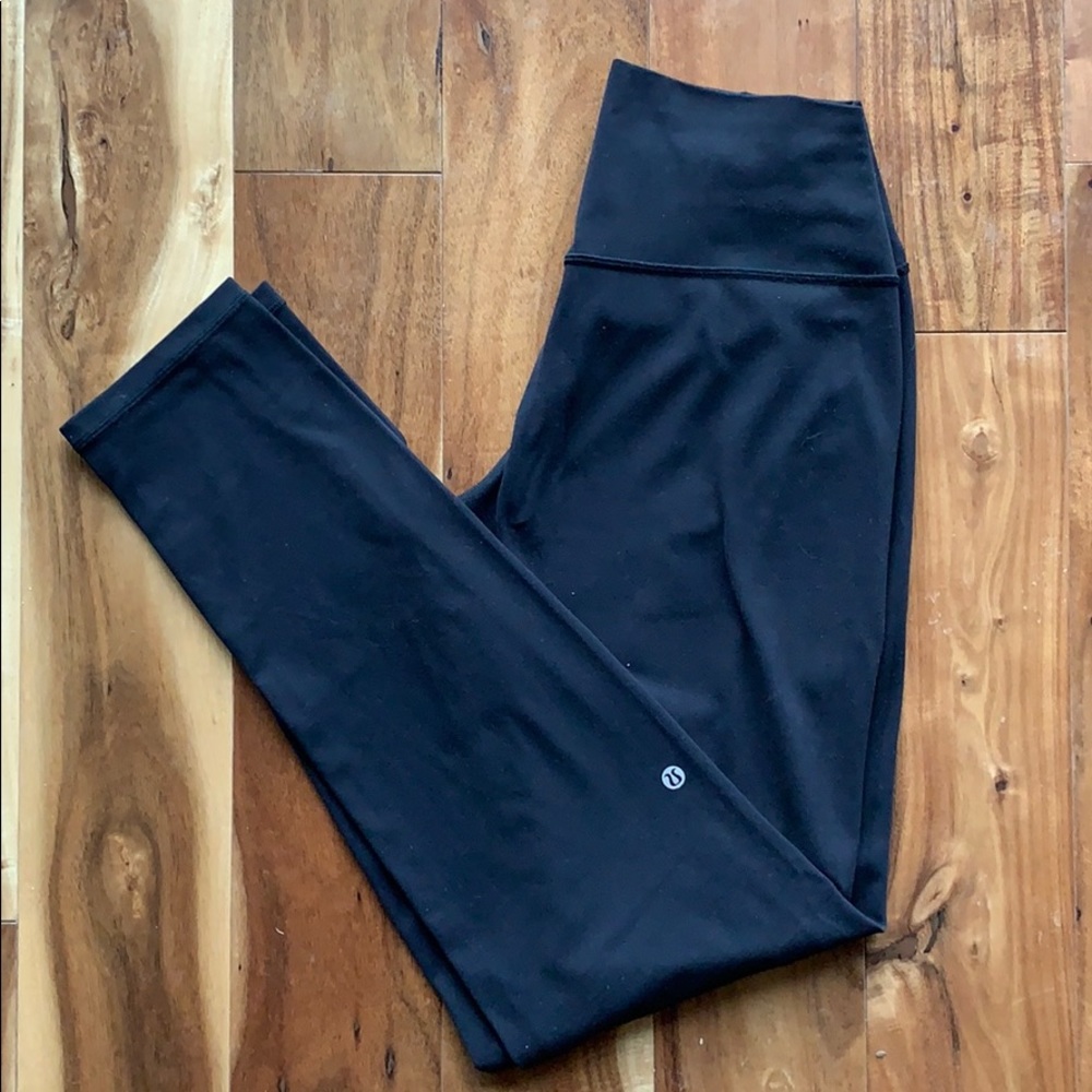 Lululemon Align Leggings Black Sz 8 30 in inseam